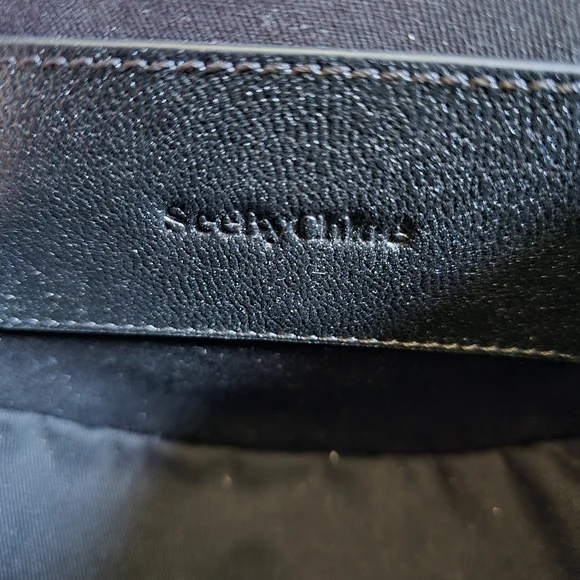 See by Chloe Mara Leather Saddle Crossbody Bag Black - Picture 7 of 11